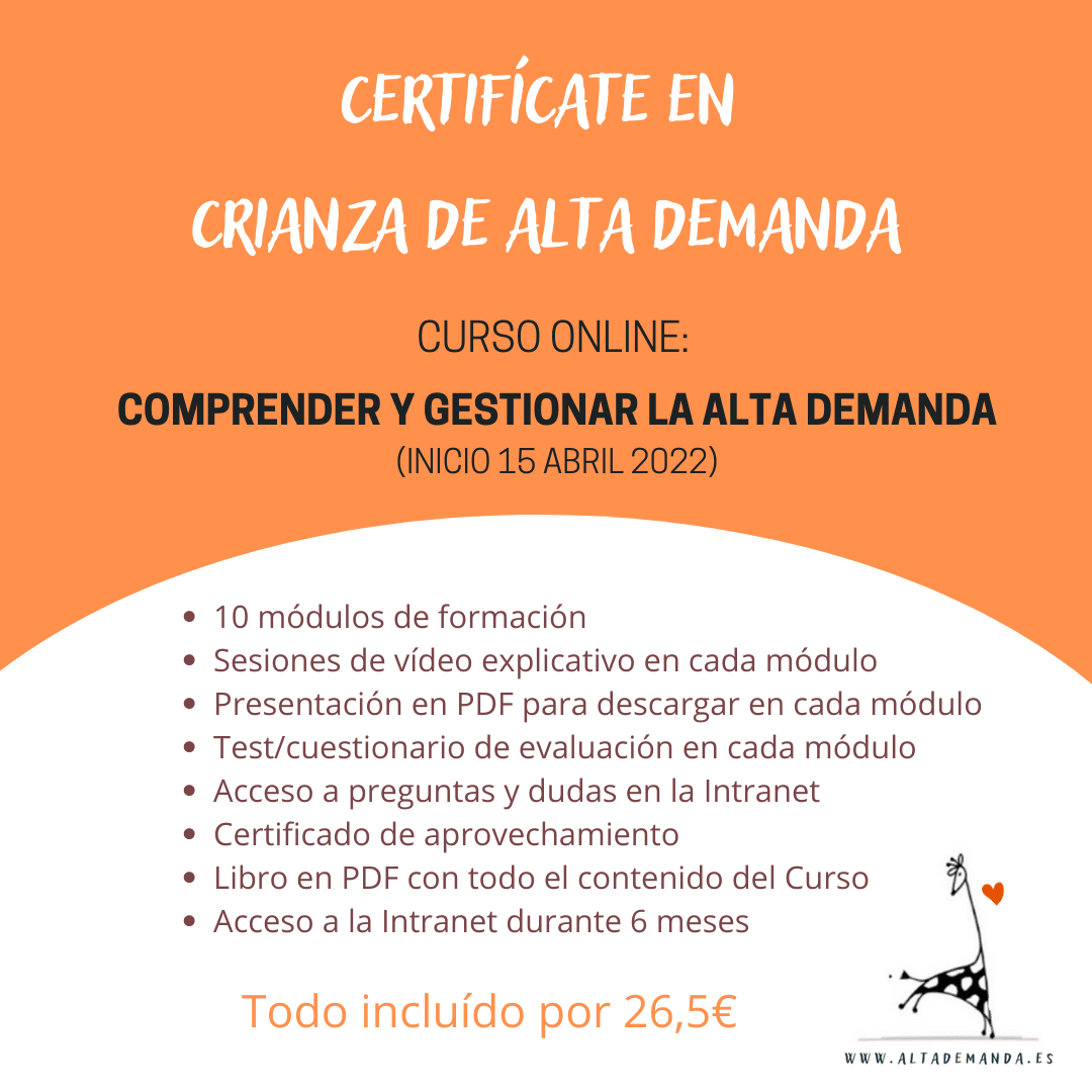 Certifícate en crianza de alta demanda
